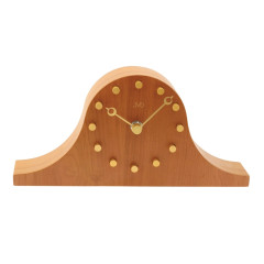 Drevené stolové hodiny napoleónky  JVD HC202.2 hnedé, 28cm 